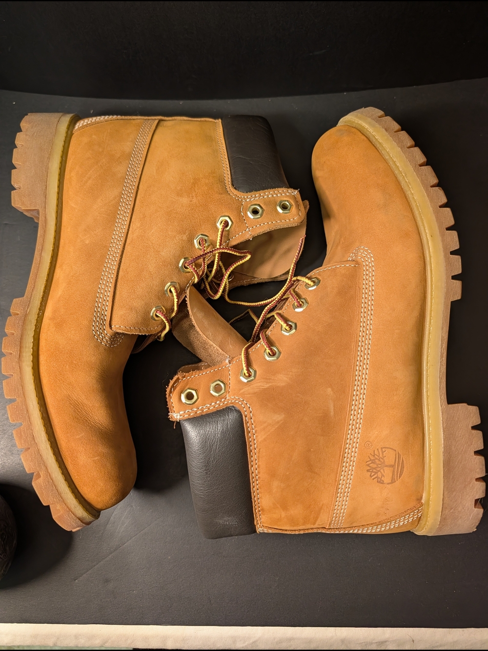 Timberland Premium 6" Waterproof Boots Wheat Leather 10061 Men's Size 11 M